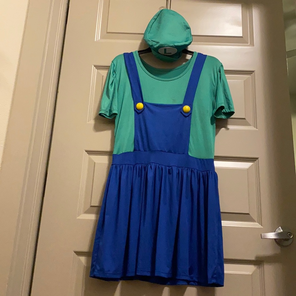 Luigi Women Costume